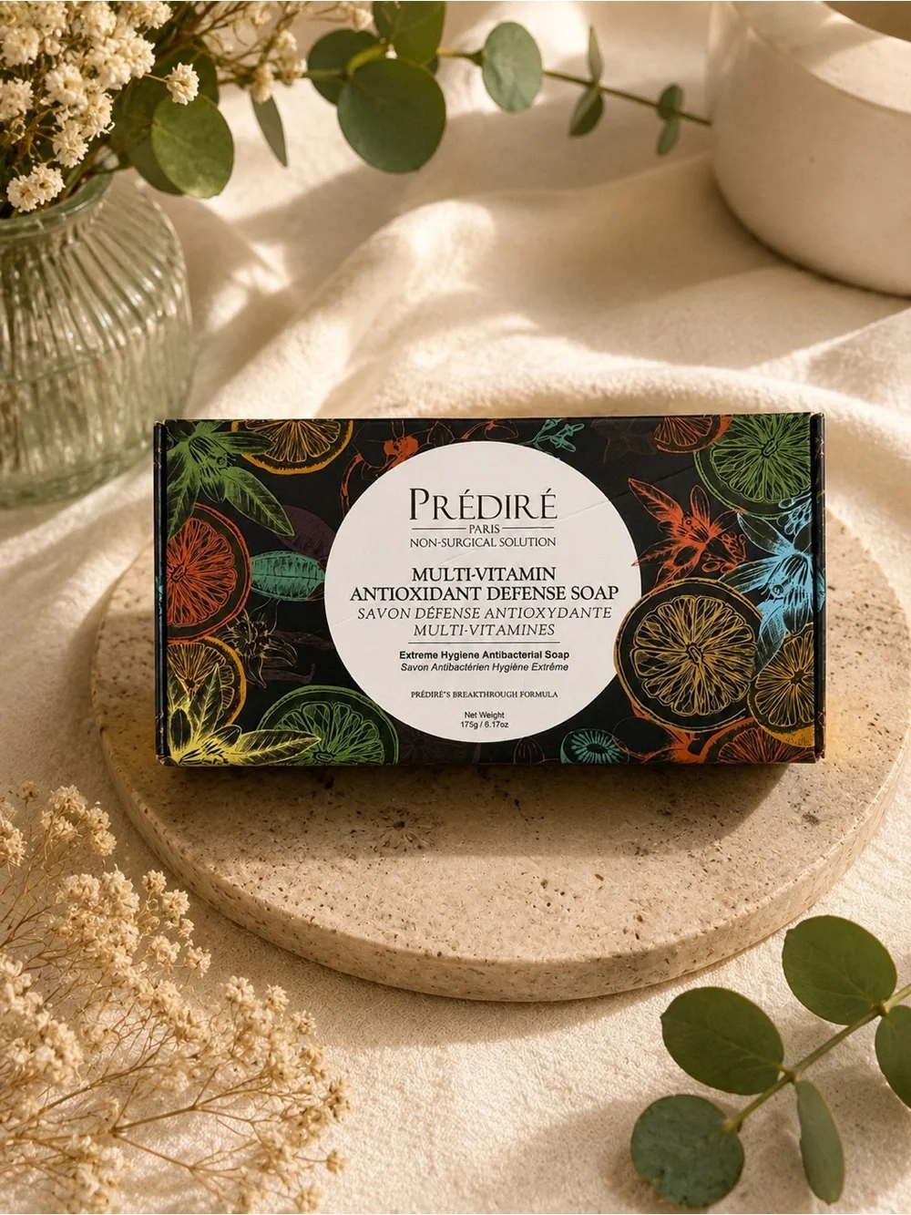 Prédiré Multi-Vitamin Antioxidant Defense Soap - Colorful Citrus Box